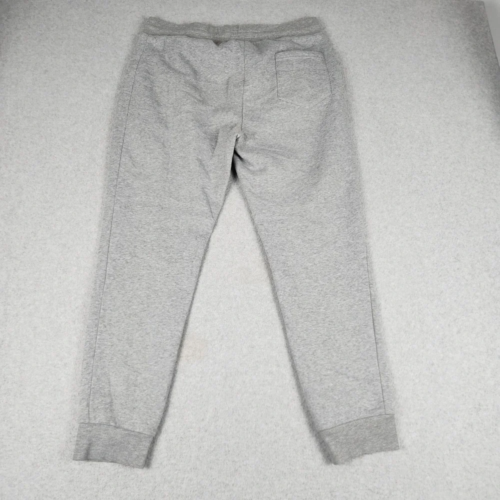 Pure Champ Jogger Sweatpants Mens XL Gray Activewear Zipper Pockets Drawstring